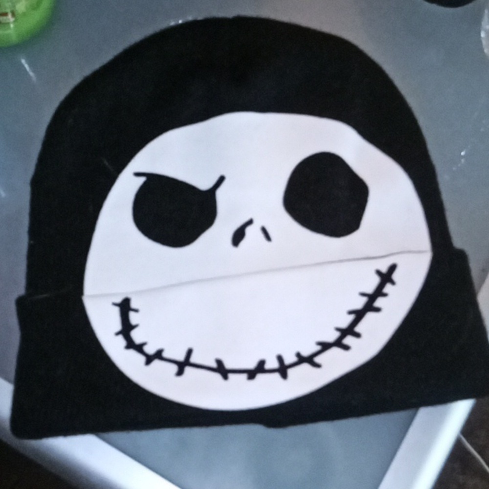 A Halloween beanie